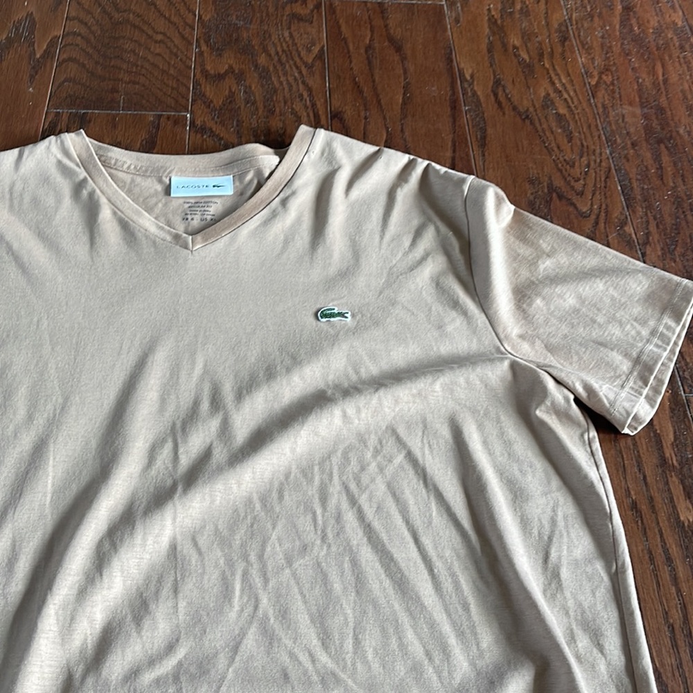 Lacoste brown V-Neck